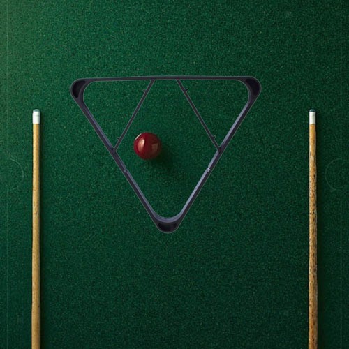 Billiard balls triangle rack - balls,
