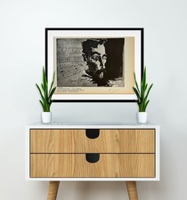 Pablo Picasso, Original Hand-signed Lithograph with COA & Appraisal of $3,500