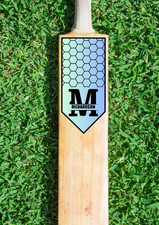 Personalised Cricket Bat Decal Sticker Name & Initial Holographic Finish NEW