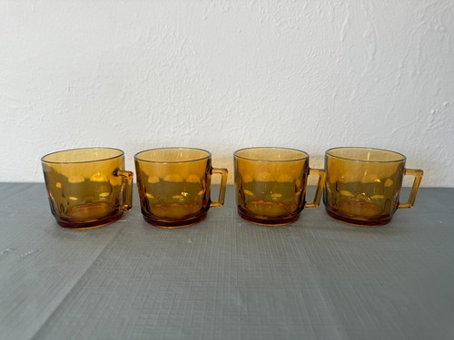 Vintage arcoroc france amber - arcoroc,