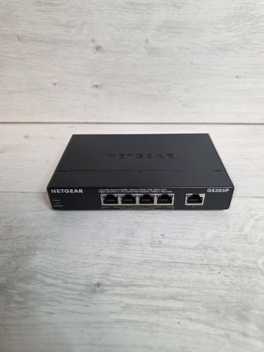 Netgear gs305p port - netgear, gigabit