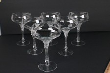 6 Rosenthal Studio Line SPLIT Pattern Champagne/Tall Sherbet