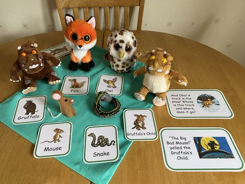 The gruffalo child story - child,