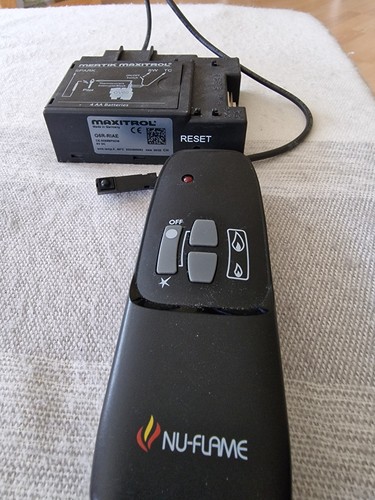 Gas fire remote - gas,