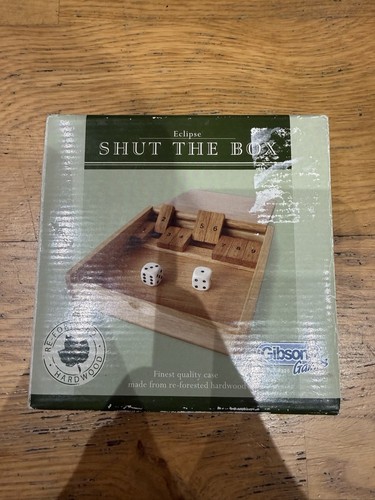 Shut the box wooden - the,