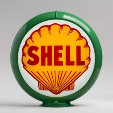 Shell Gas Pump Globe 13.5" in