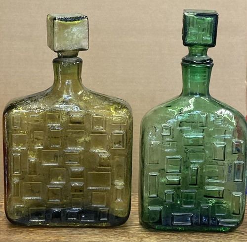 Two vintage italian olive - italian, and