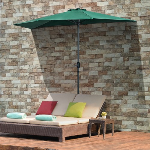 Half round parasol - 2.7m,