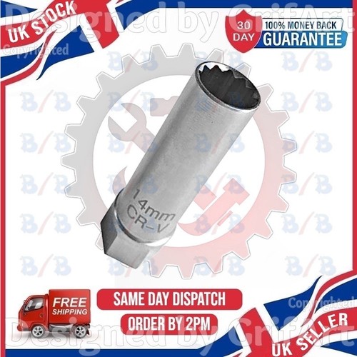 14mm spark plug socket - plug, thin