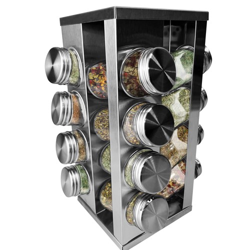 Jar revolving spice rack - jar,