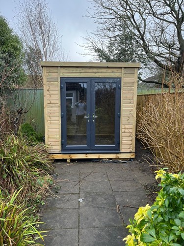 8x8 summer house garden - summer, room/
