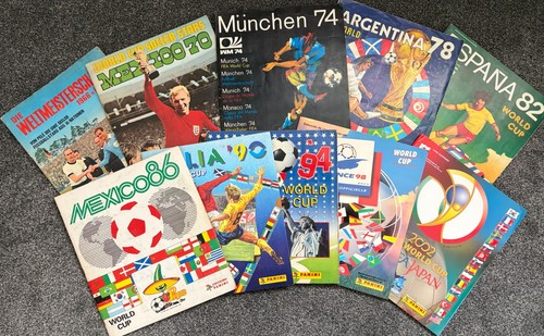 Panini world cup - cup, albums