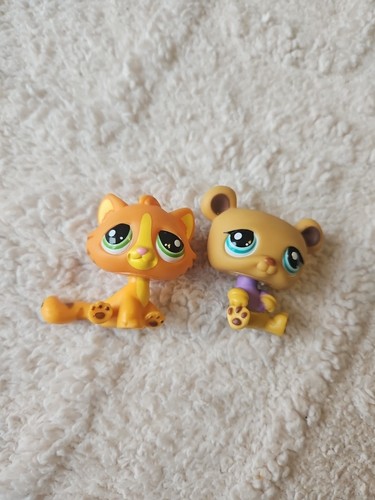 Littlest pet shop lps - littlest, orange