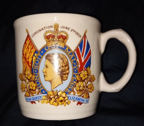 Vintage queen elizabeth - vintage,
