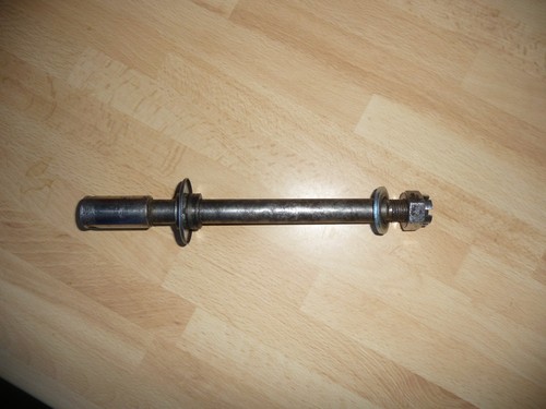 Yamaha front wheel axle - , shaft