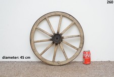 Vintage old wooden cart wagon