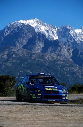Tommi makinen subaru - tommi,