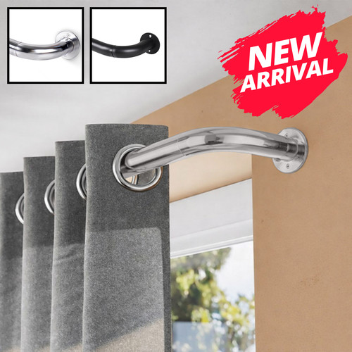 Extendable curtain pole - extendable,