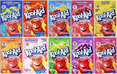Kool aid drink mix flavors - kool-aid, 10