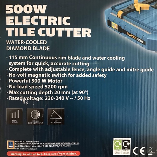Workzone 500w electric tile - workzone,