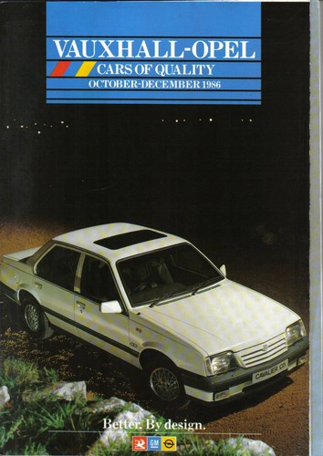 Vauxhall opel range nova - opel, astra