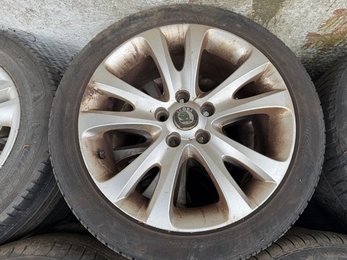 Skoda superb alloy wheel - skoda, 17”