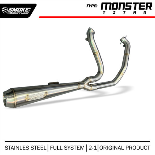 Exhaust handmade into - 2,