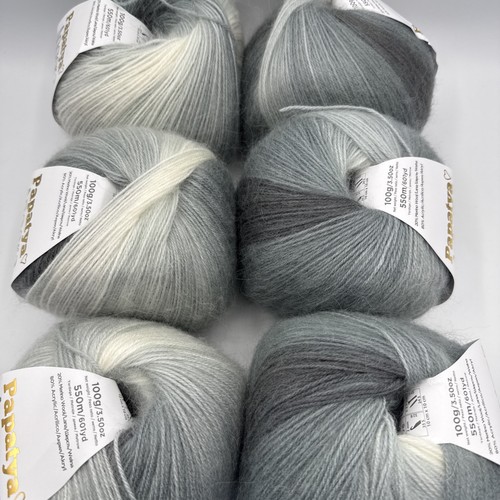 Papatya angora batik yarn - papatya,