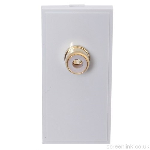 White single audio - white,