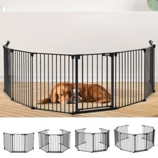 Folding Pet Gate Stair Doorway