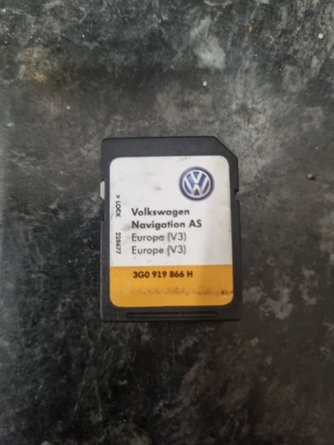 Sat nav card navigation - vw,