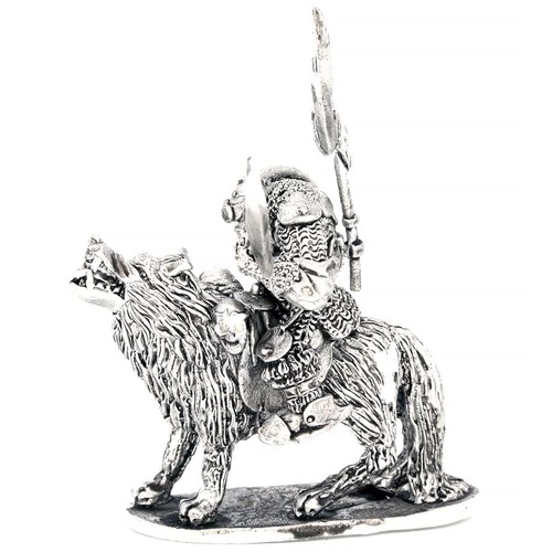 Orc wolf rider champion 28mm - wolf,