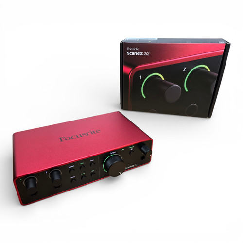 Focusrite scarlett 2i2 4th - scarlett,