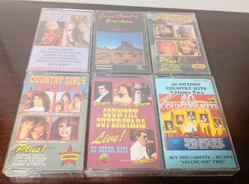 Vintage tape lot - tape, country