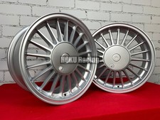 4X 16" Alpina style wheels 4X100 7J + 8J deep dish for BMW 3 Series E30
