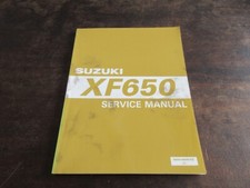 Suzuki XF650 XF650v 1997 Shop Repair Service Manual Workshop Manual