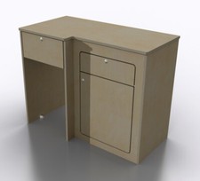 PLY Camper Van kitchen pod /LH SMEV 9222/9722 hob/CRX50 fridge POD-024v4