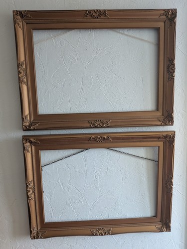 Pair large vintage antique - pair,