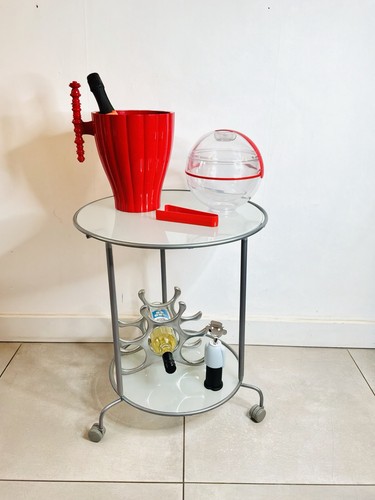 Vintage ikea glass and metal - vintage,
