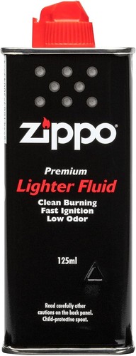 Zippo lighter fuel 125ml - lighter, fuel,