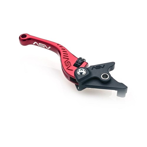 Asv brake lever short - lever, red