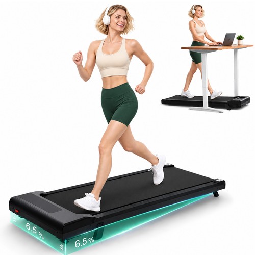 Under desk treadmill walking - under,