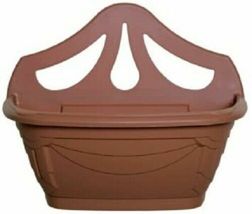 Plastic fence wall pot - wall, basket