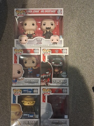 Wwe funko pop - wwe, bundle