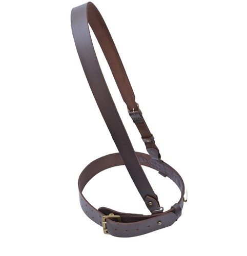 Sam browne belt white black - belt,