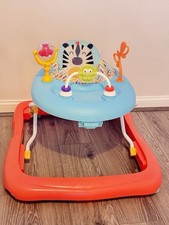 Bright Starts Pack of Pals Baby Walker - Multicoloured Foldable Toy Tray Sensory