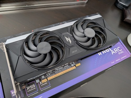 Acer nitro intel arc b580 - intel, oc
