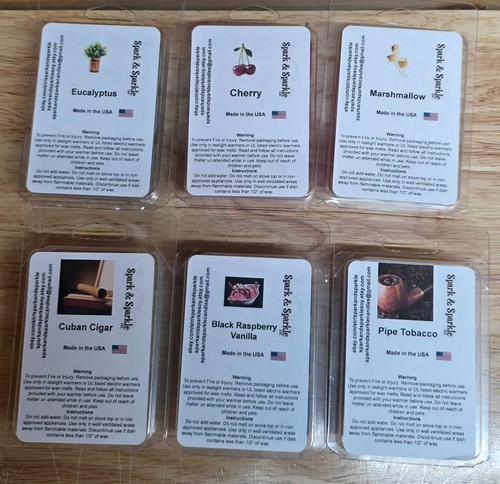 Wax melts tarts - 3oz, max