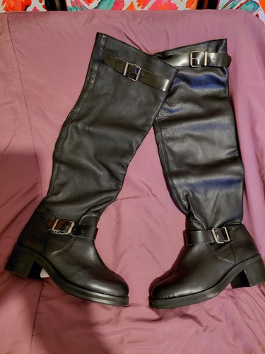 Topshop black leather - leather, the