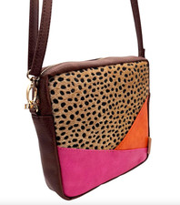 Disaster Designs Animal Cheetah Print Square Mini Bag